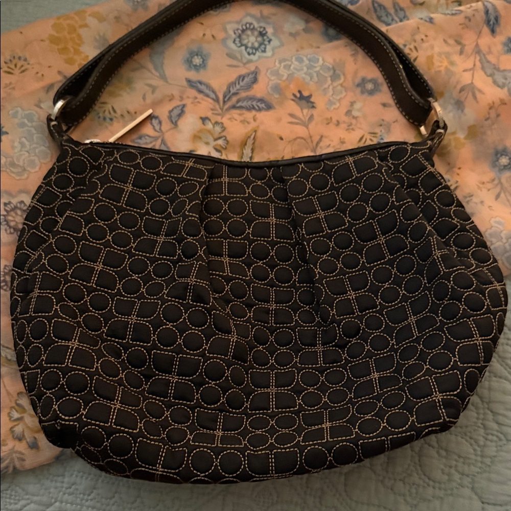 Kate Spade Stylish Black Patterned Women's Bag